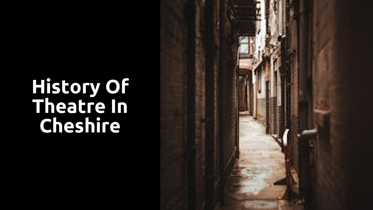 History of Theatre in Cheshire